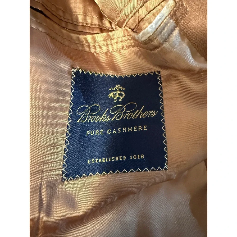 Brooks Brothers Loro Piana 100% Cashmere Blazer Brown 42R Sport Coat Canada Mens